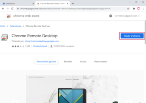 Chrome Remote Desktop