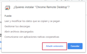 Chrome Remote Desktop