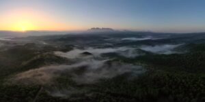 Foto de Montserrat des de la Pòpia de Montgròs